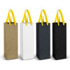 Wine Ribbon Handle Bag Yellow